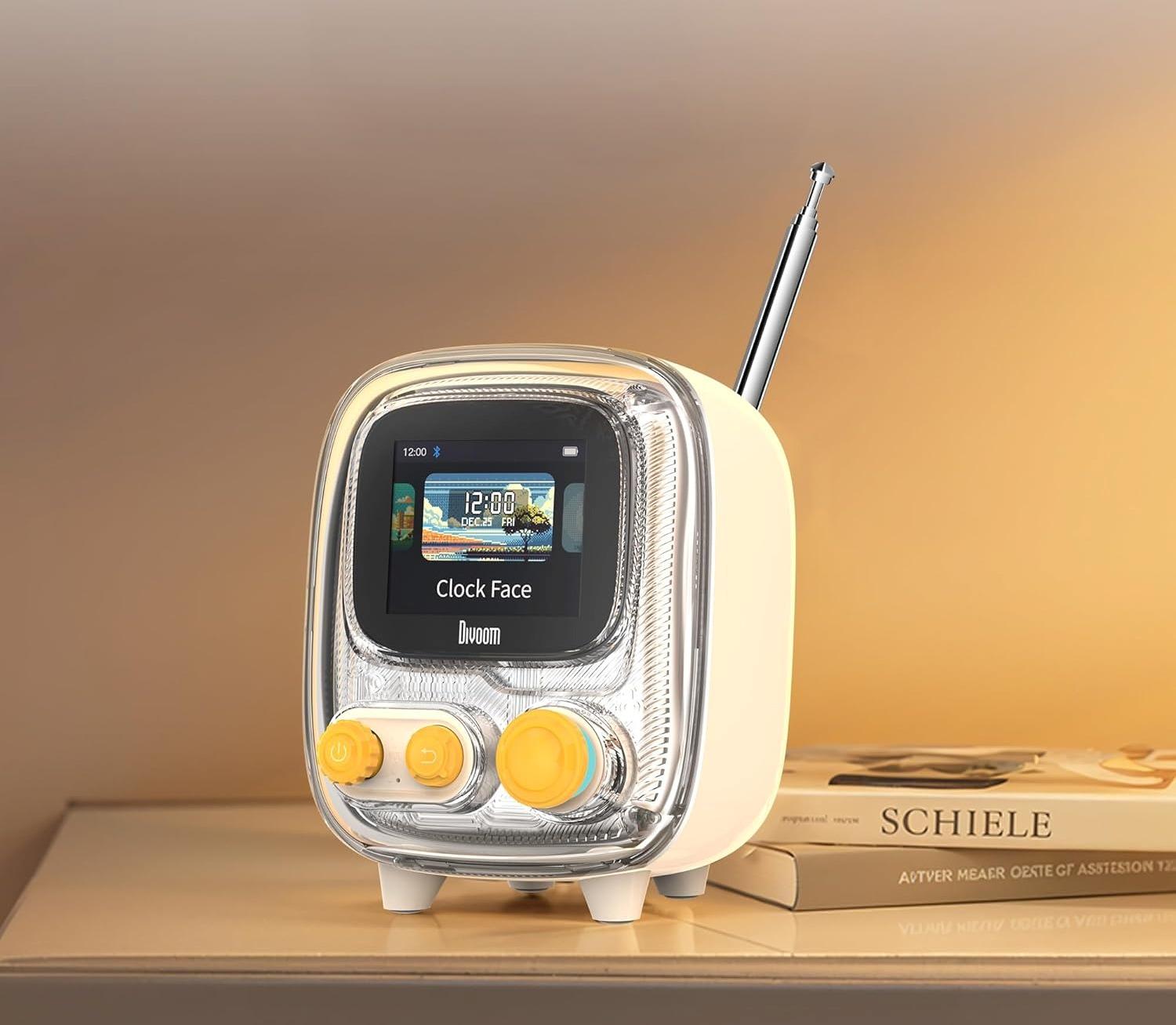 Портативна колонка Divoom Tiivoo-2 FM-радіо/будильником та мультимедійними функціями Бежевий (25812504) - фото 4 Портативна колонка Divoom Tiivoo-2 FM-радіо/будильником та мультимедійними функціями Бежевий (25812504) - фото 4