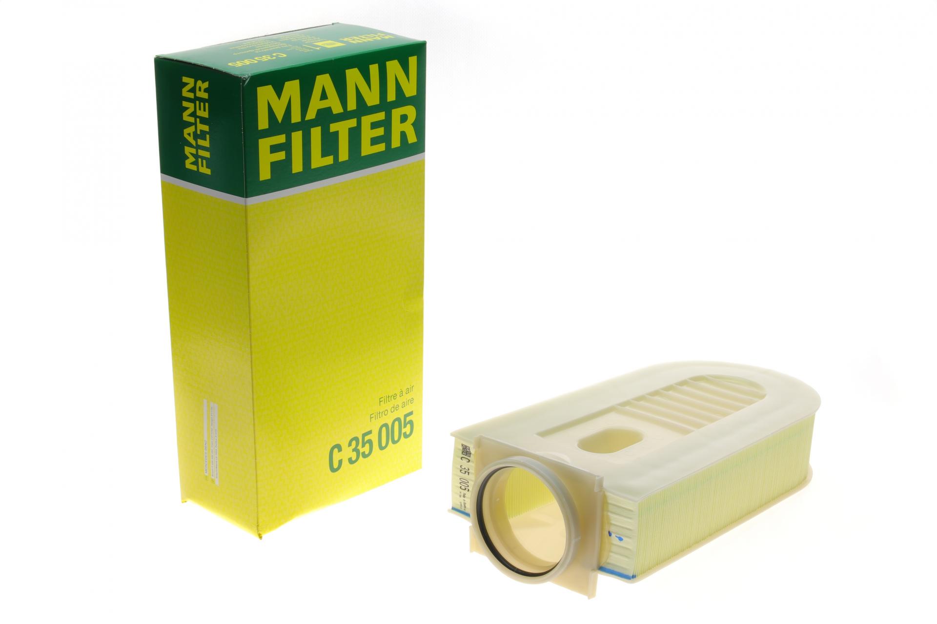 Фильтр воздушный Mann-Filter для MB C-class W204/E-class W212/S-class W221/W222/GLK X204 2,2CDI OM651 08-17 (C 35 005)