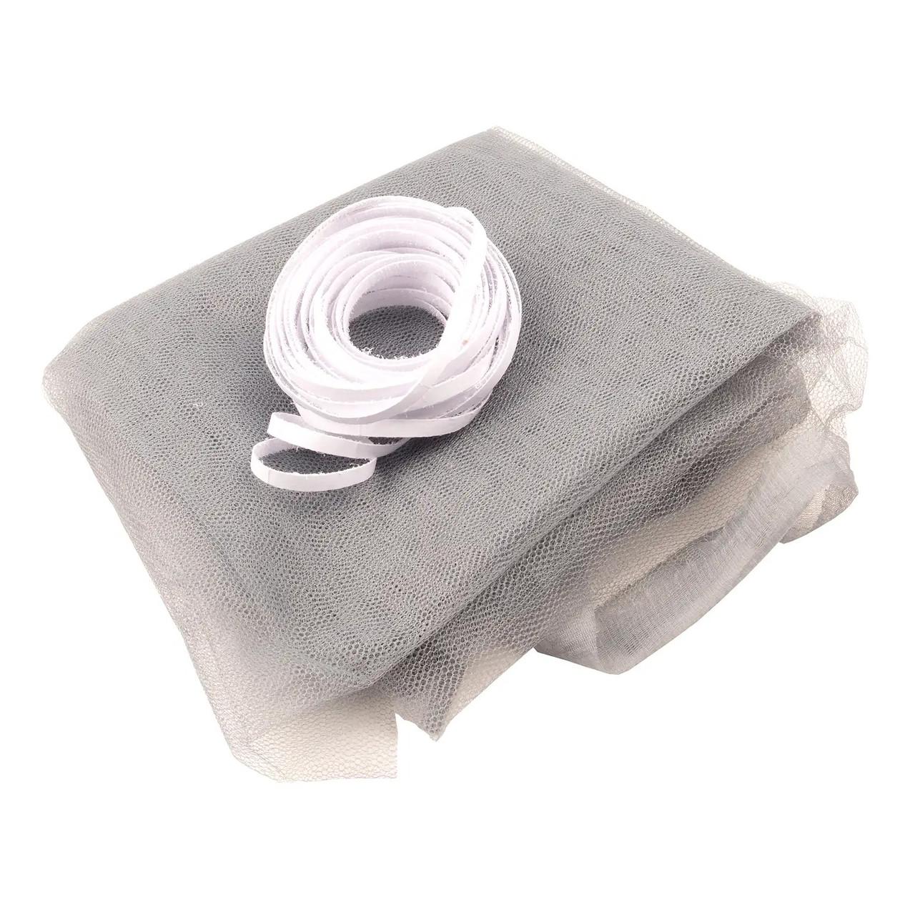 Москітна сітка для вікон Wellamart із самоклеючою стрічкою (8796)