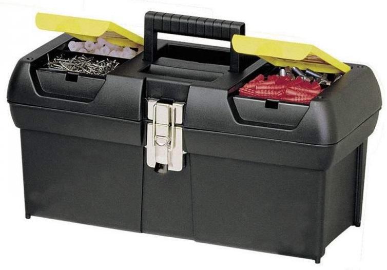 Ящик для инструмента Stanley 2000 1-92-065 пластиковый 18.5×41.1×19.9 см Черный/Желтый