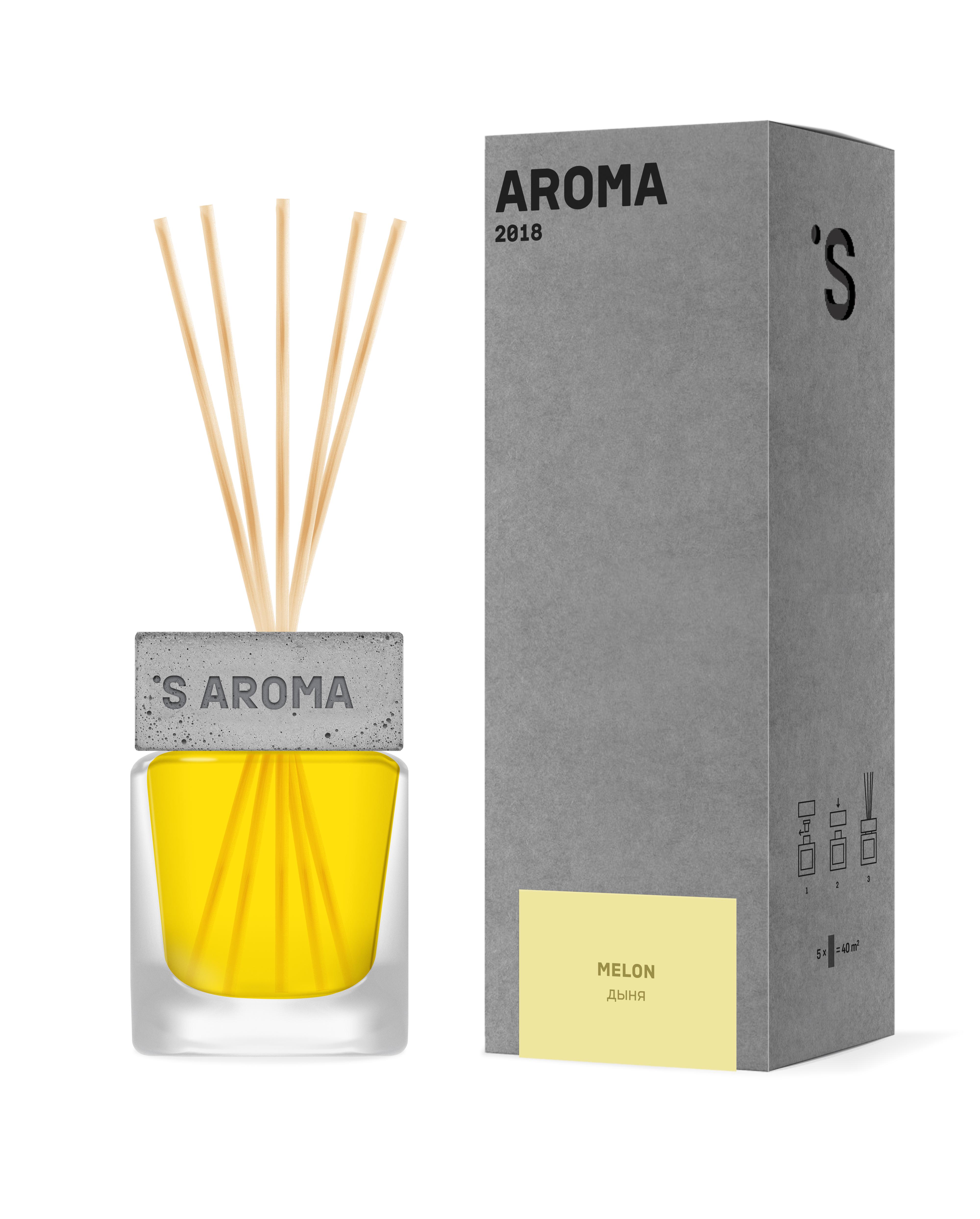 Аромадиффузор Sister's Aroma Дыня 120 мл (3343)