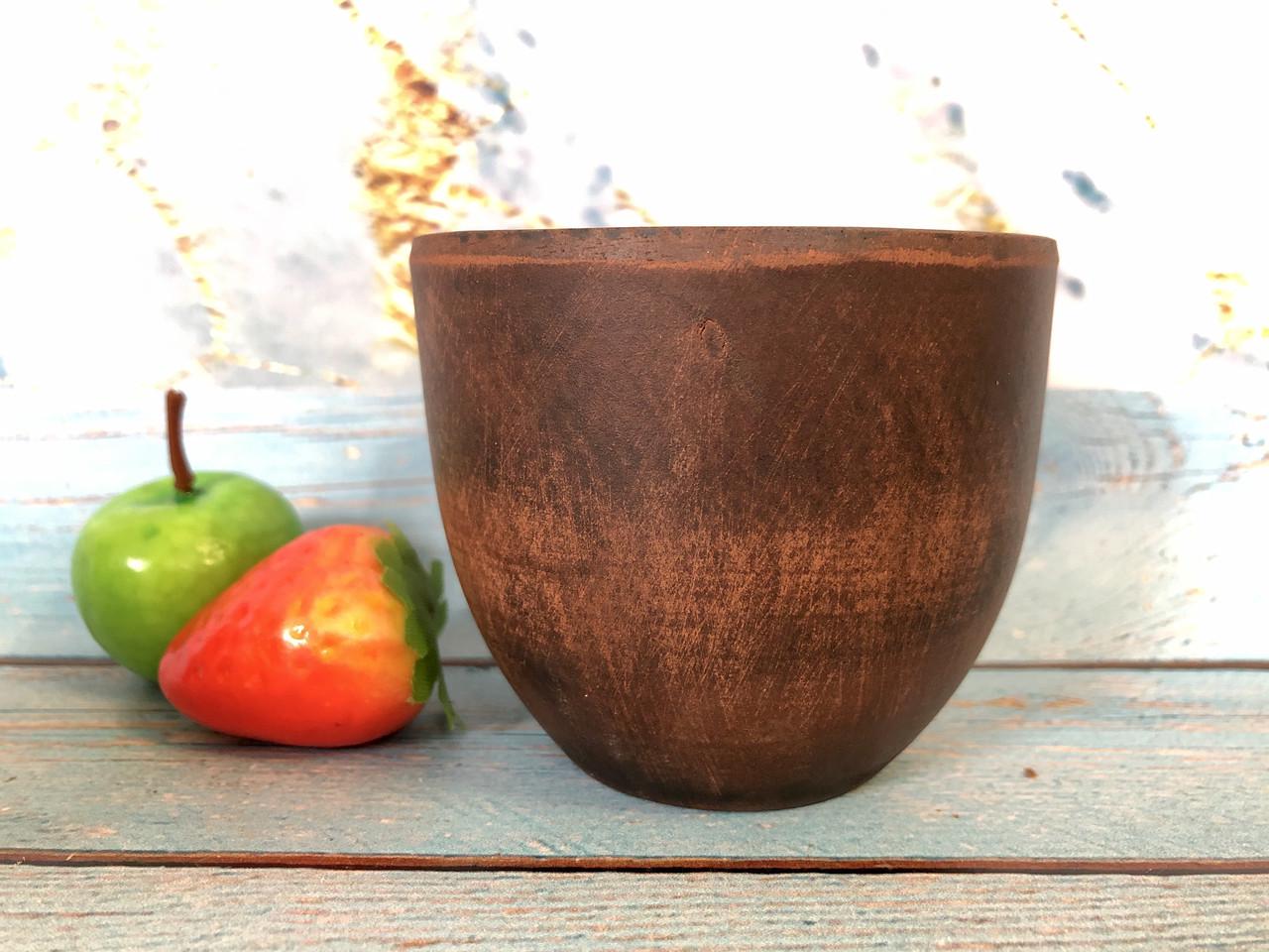 Молочный стакан из глины с глазурью 180 мл (1064558937) - фото 3 Молочный стакан из глины с глазурью 180 мл (1064558937) - фото 3