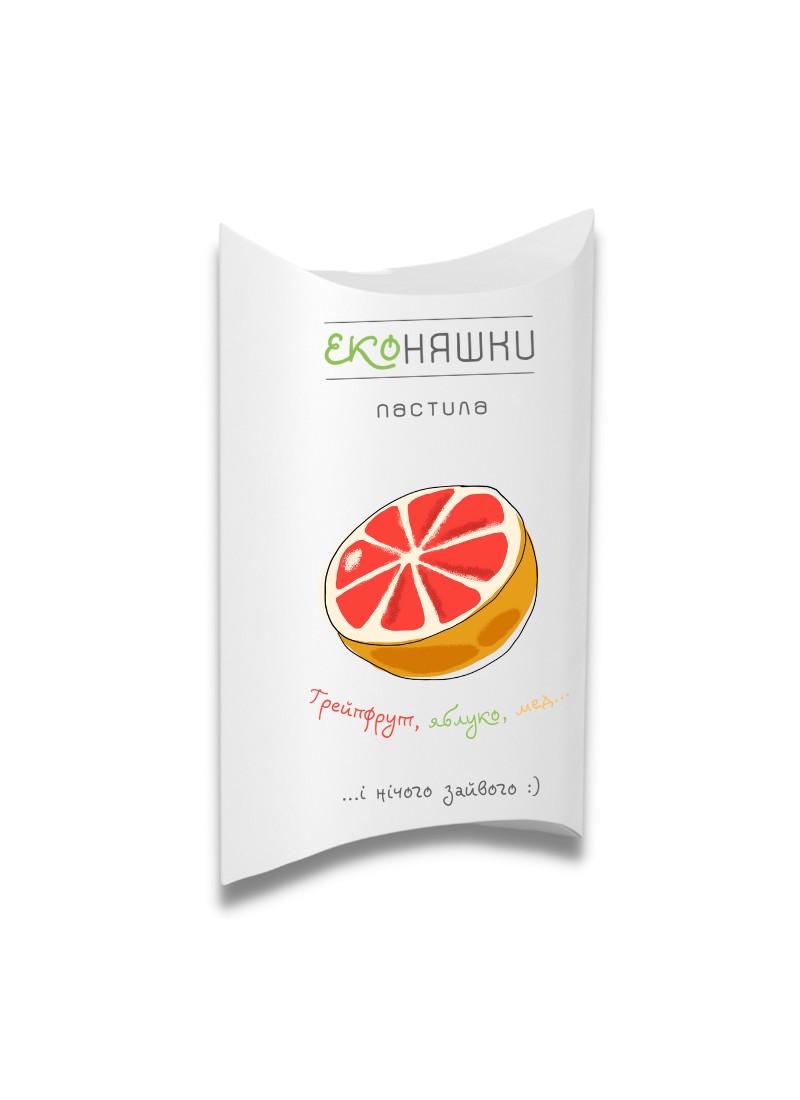 Пастила Еко Няшки Грейпфрутовая без сахара 50 г (PASPIL50GREYP)