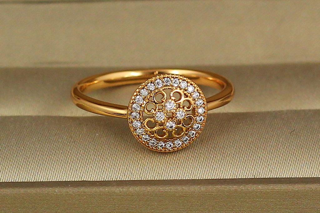 Кольцо Xuping Jewelry Прованс р. 16 Золотистый (1774507087)