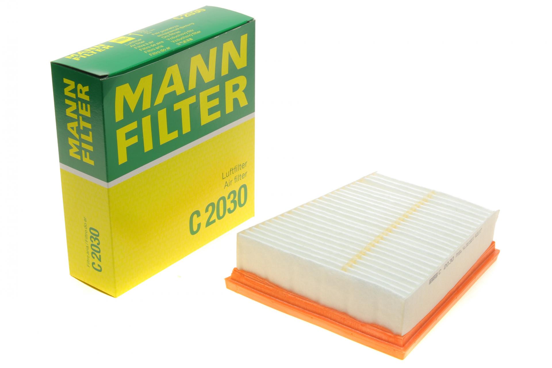 Фильтр воздушный Mann-Filter для Renault Scenic/Megane/Fluence 2,0 16V 09- (C 2030)