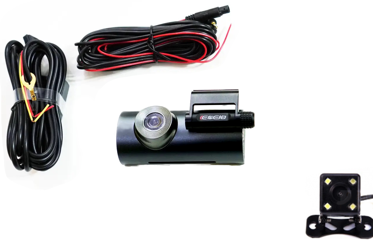 Відеореєстратор автомобільний 3" DVR V7 WiFi з виносною камерою заднього виду - фото 7 Відеореєстратор автомобільний 3" DVR V7 WiFi з виносною камерою заднього виду - фото 7