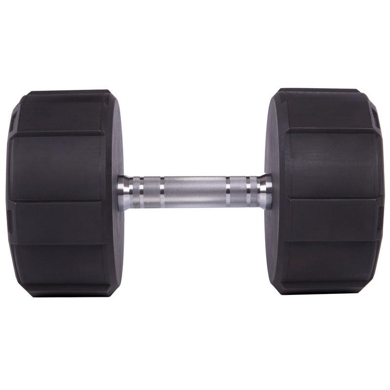 Гантель цільна LI NUO TA-3618 35 кг Чорний (56508165) - фото 2