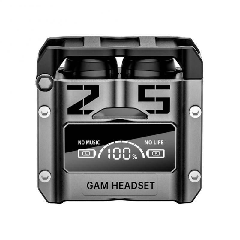 Наушники безпроводные M25 Hifi Bluetooth 5.3 механические армированные Черный (3309662)
