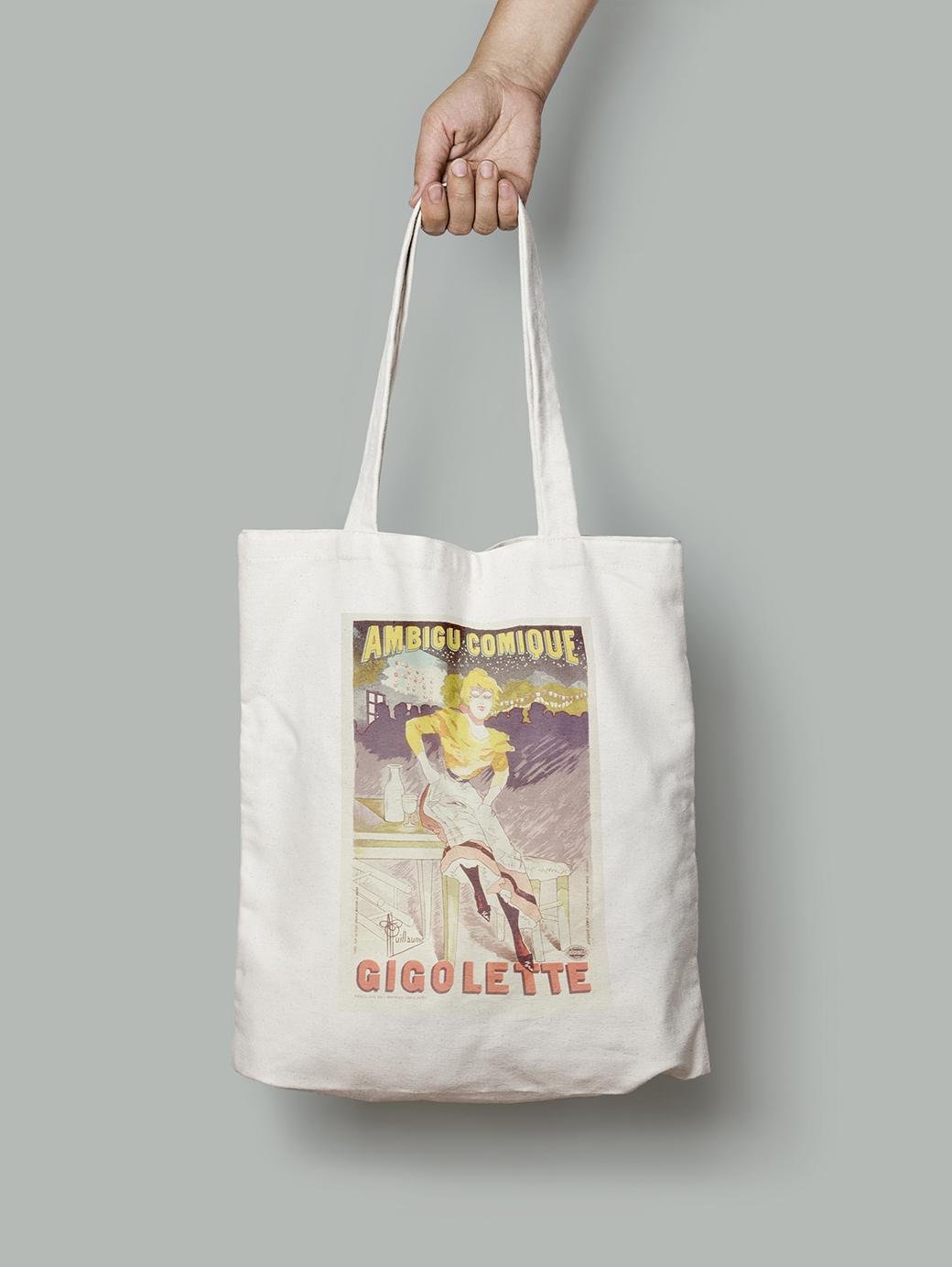 Эко-сумка Неоднозначный комикс Жиголетт в Театре Амбигу шопер (fa02003_Bag)