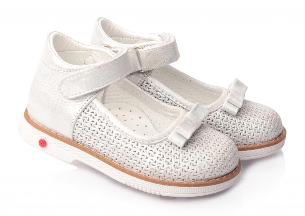 Туфли Topitop для девочек 0818 г. 23 Серебристый