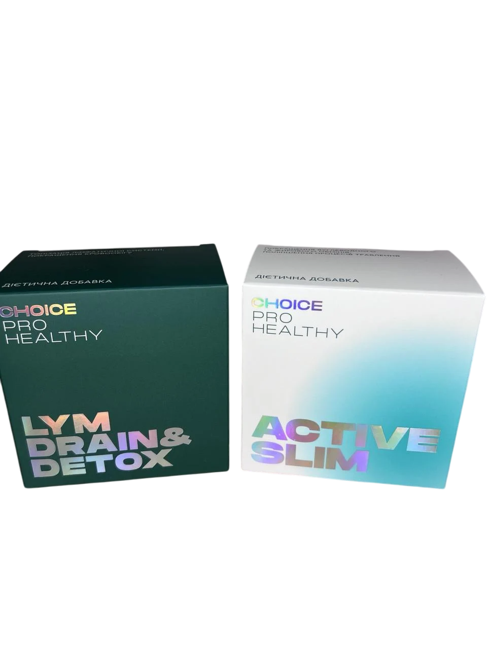Комплект для схуднення та глибокого очищення організму Choice LYM drain&detox 60 + ACTIVE SLIM (2363930750)