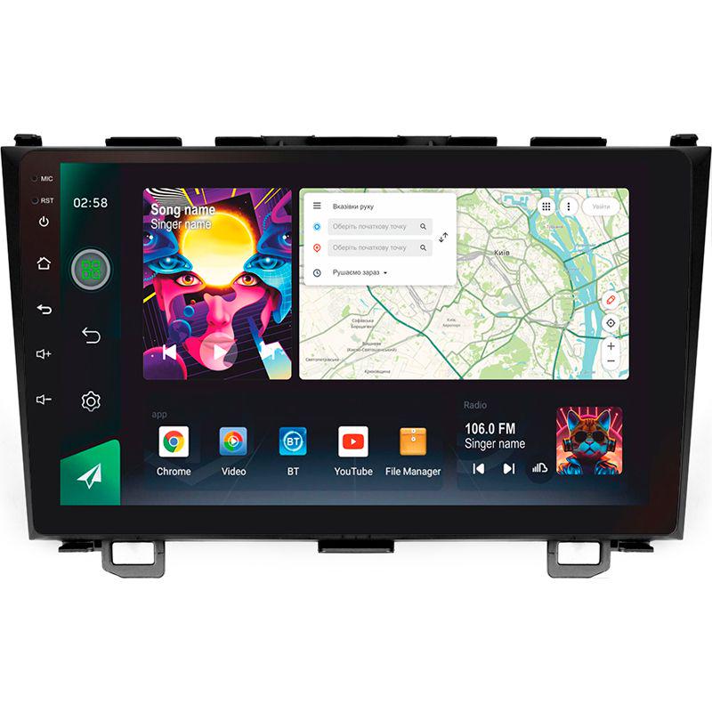 Магнітола штатна Sigma PRO 98128 2K 8/128 GB Honda CR-V CR-V 3 RE 2006-2012 9" (AR-78371)