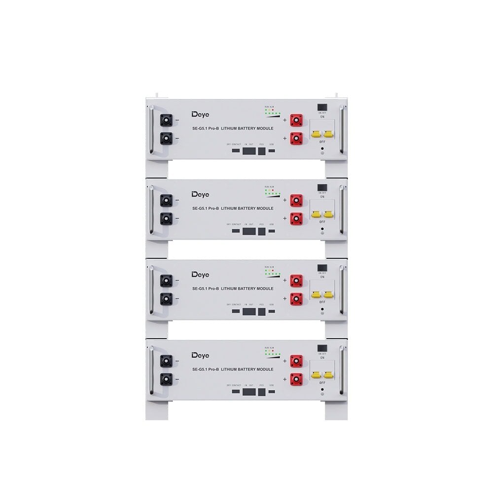 Акумуляторна батарея стійкова Deye LiFePO4 51,2 В 5,12 кВт/год (SE-G5.1 Pro-B) Акумуляторна батарея стійкова Deye LiFePO4 51,2 В 5,12 кВт/год (SE-G5.1 Pro-B)