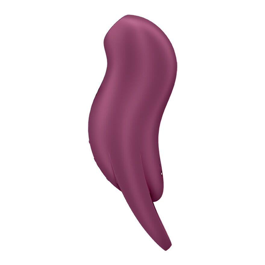 Клиторальный стимулятор Satisfyer вакуумный с вибрацией Pocket Pro 1 Purple