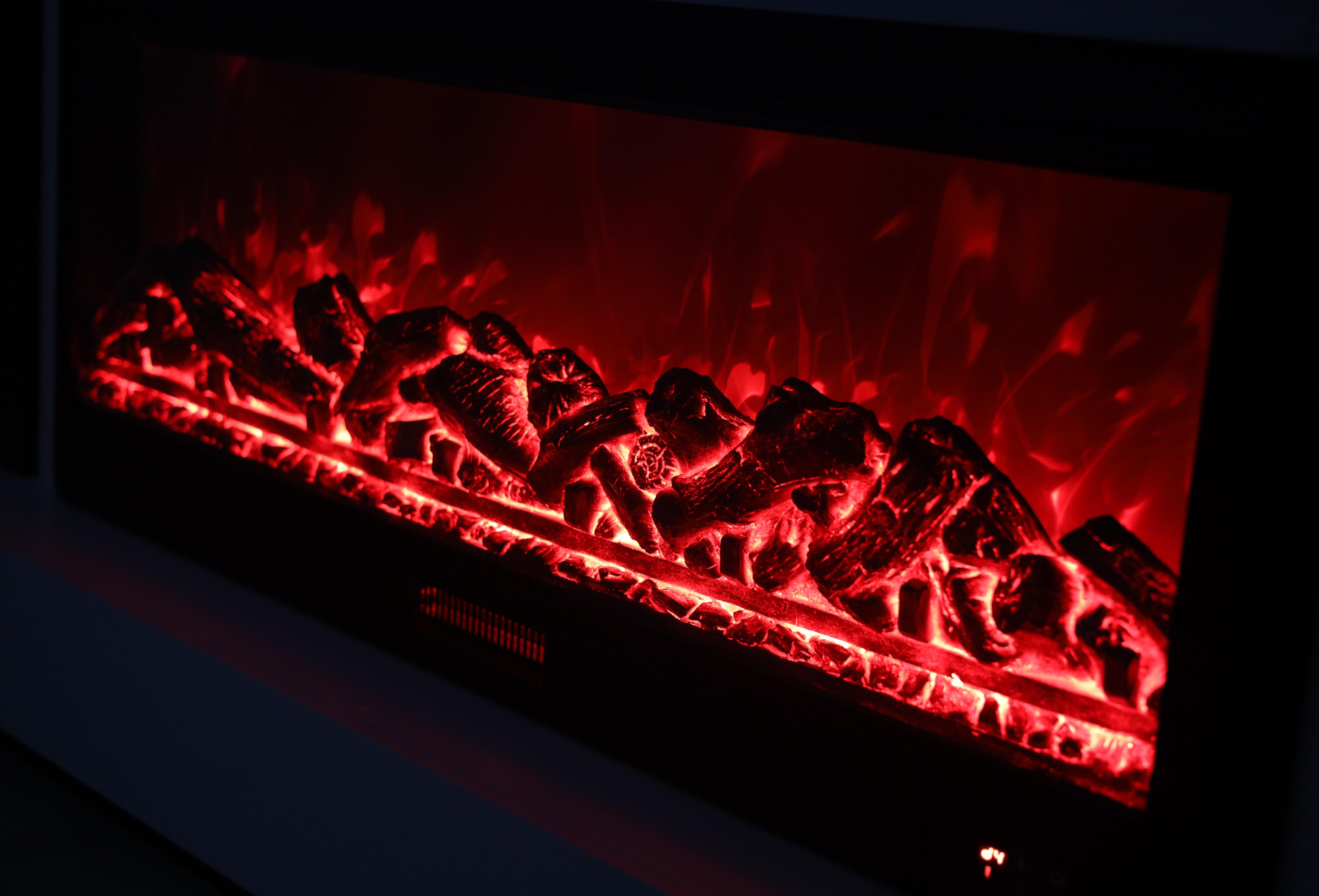 Электрический камин Sonata 1875 звук потрескивания дров (10080141) - фото 7