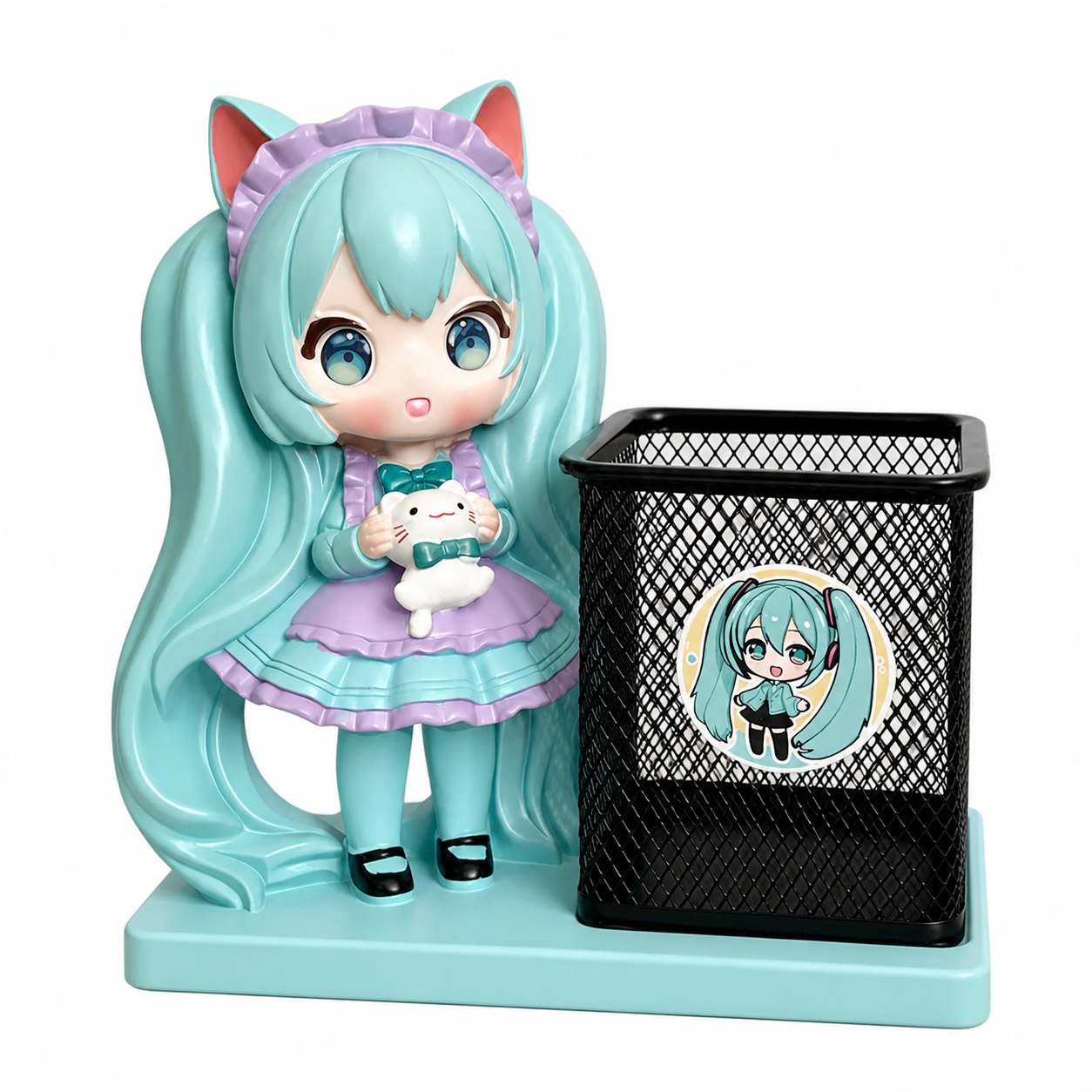 Настольный органайзер для канцелярии в виде фигурки Hatsune Miku (34533324)