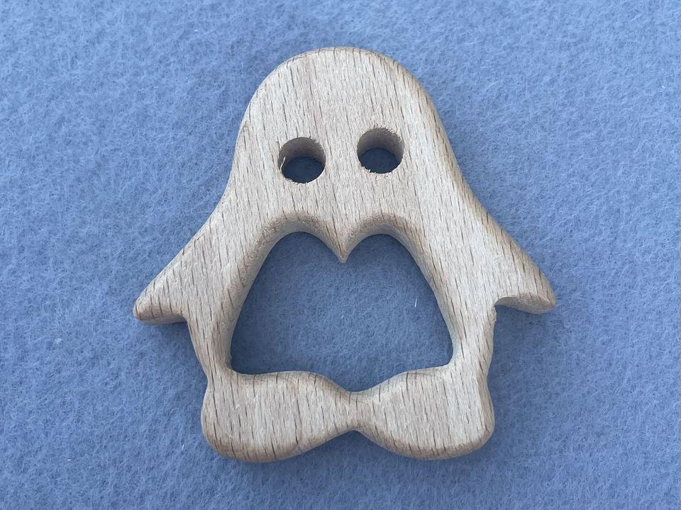 Грызунок деревянный Пингвин