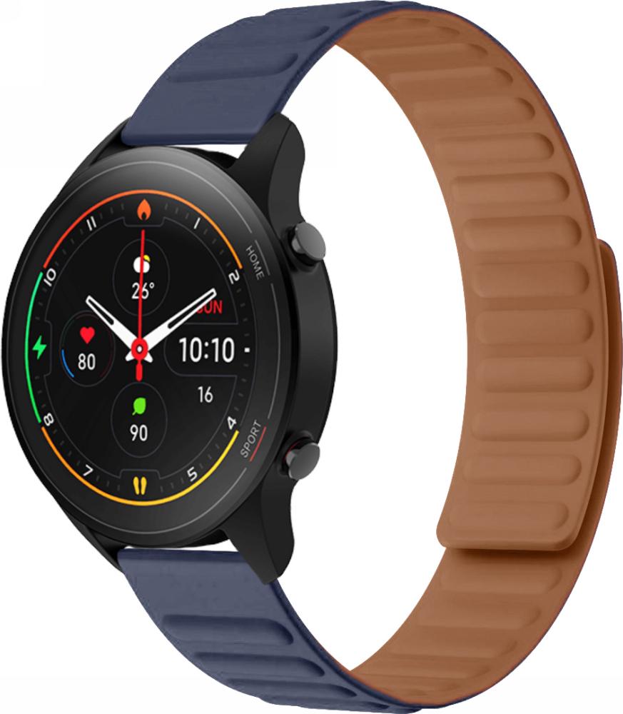 Ремешок Magneter для Xiaomi Mi Watch 22 мм Dark Blue (26650-5D)