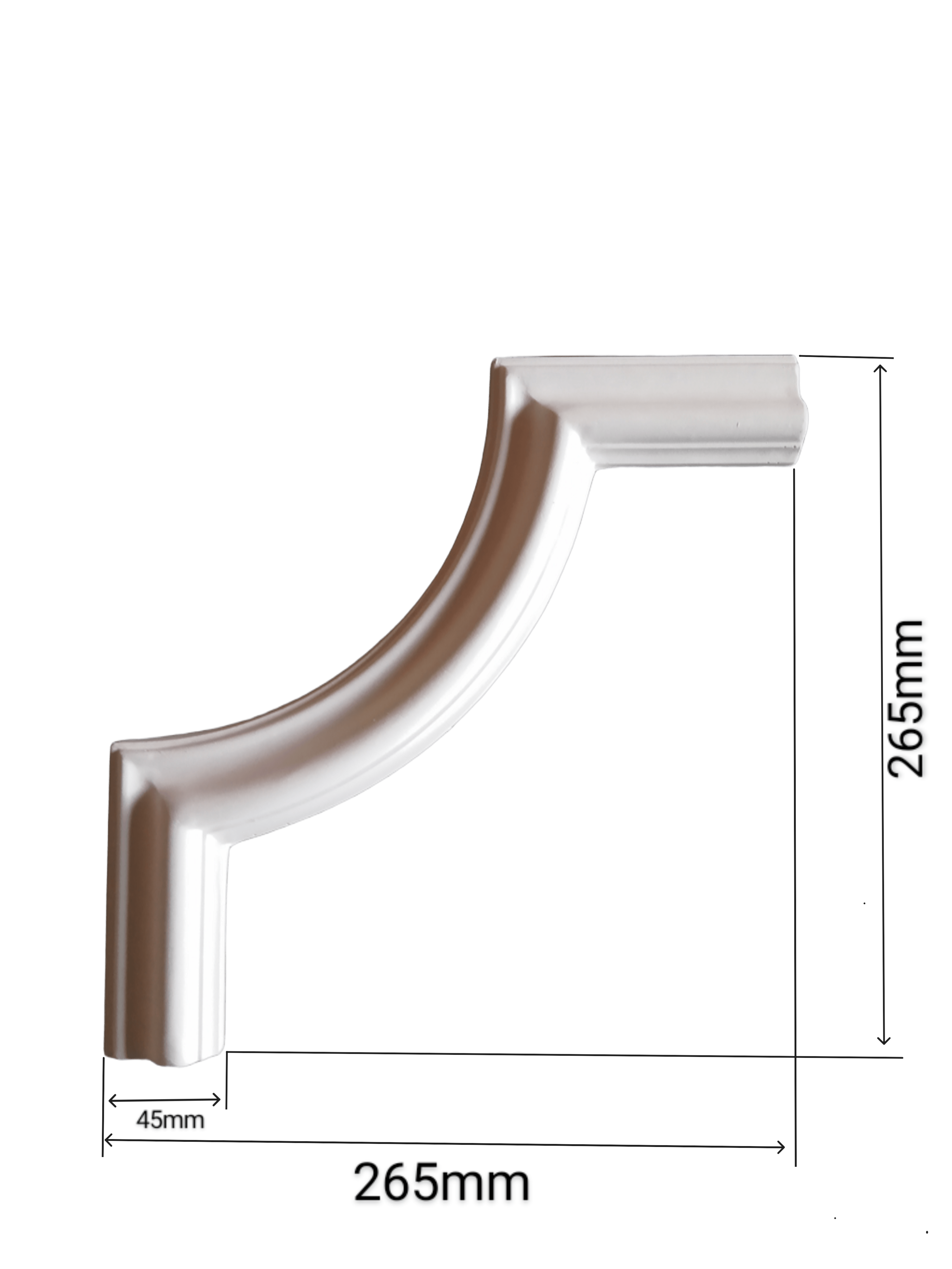 Комплект рамок декоративных гипсовых двойной 1520/750 мм (29515961) - фото 3