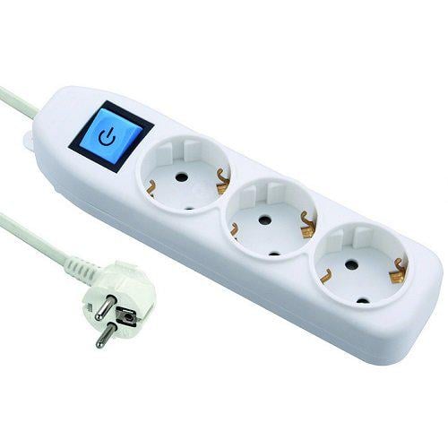 Удлинитель бытовой Electraline 5 м 3х1 мм (62163)