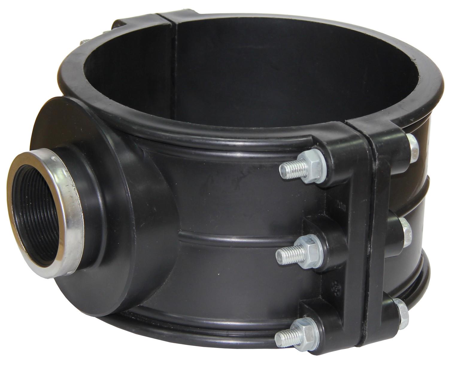 Седловая врізка-хомут обжимної ITAL d 200 мм з внутрішньою різьбою 2" (AR3178) - фото 3 Седловая врізка-хомут обжимної ITAL d 200 мм з внутрішньою різьбою 2" (AR3178) - фото 3