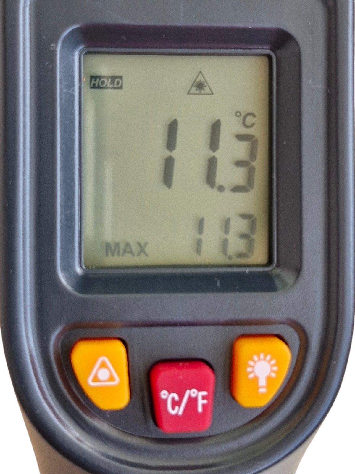 Термометр безконтактний цифровий NJTY від -50 до +600°C з лазерним покажчиком пошуком максимальної температури NJTY T600А 2 батареї (99047770) - фото 7 Термометр безконтактний цифровий NJTY від -50 до +600°C з лазерним покажчиком пошуком максимальної температури NJTY T600А 2 батареї (99047770) - фото 7