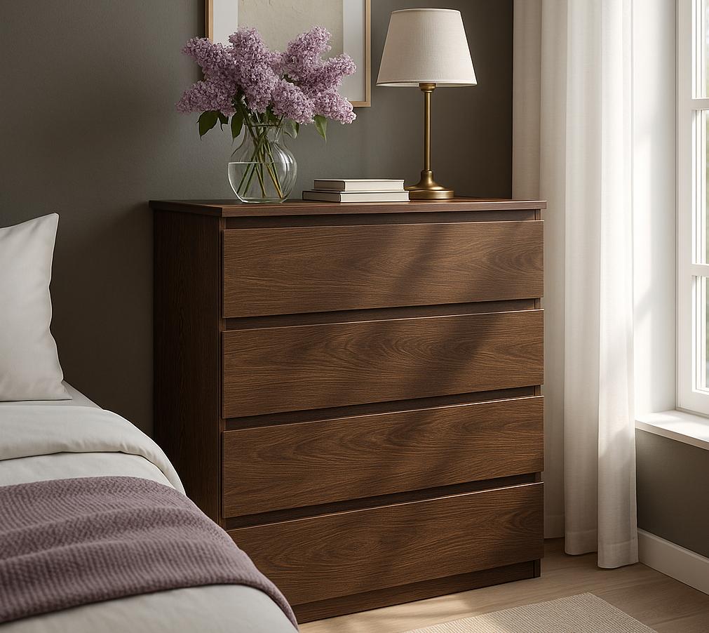 Комод Мастер Форм Брайт телескопические направляющие 900х376х950 мм Венге магия