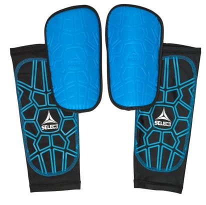 Щитки футбольные Select SHIN GUARD SUPER SAFE v23 рост до 170 см Unisex M Синий/Черный (5703543311170)