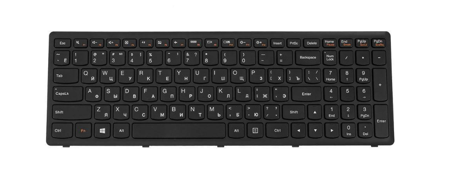 Клавиатура для ноутбука Lenovo IdeaPad G500s (182726)