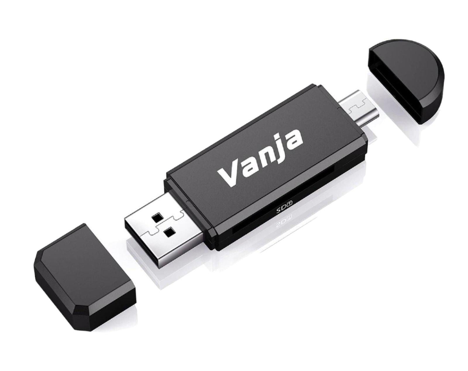 Устройство чтения карт памяти Vanja SD адаптер Micro SD-USB OTG