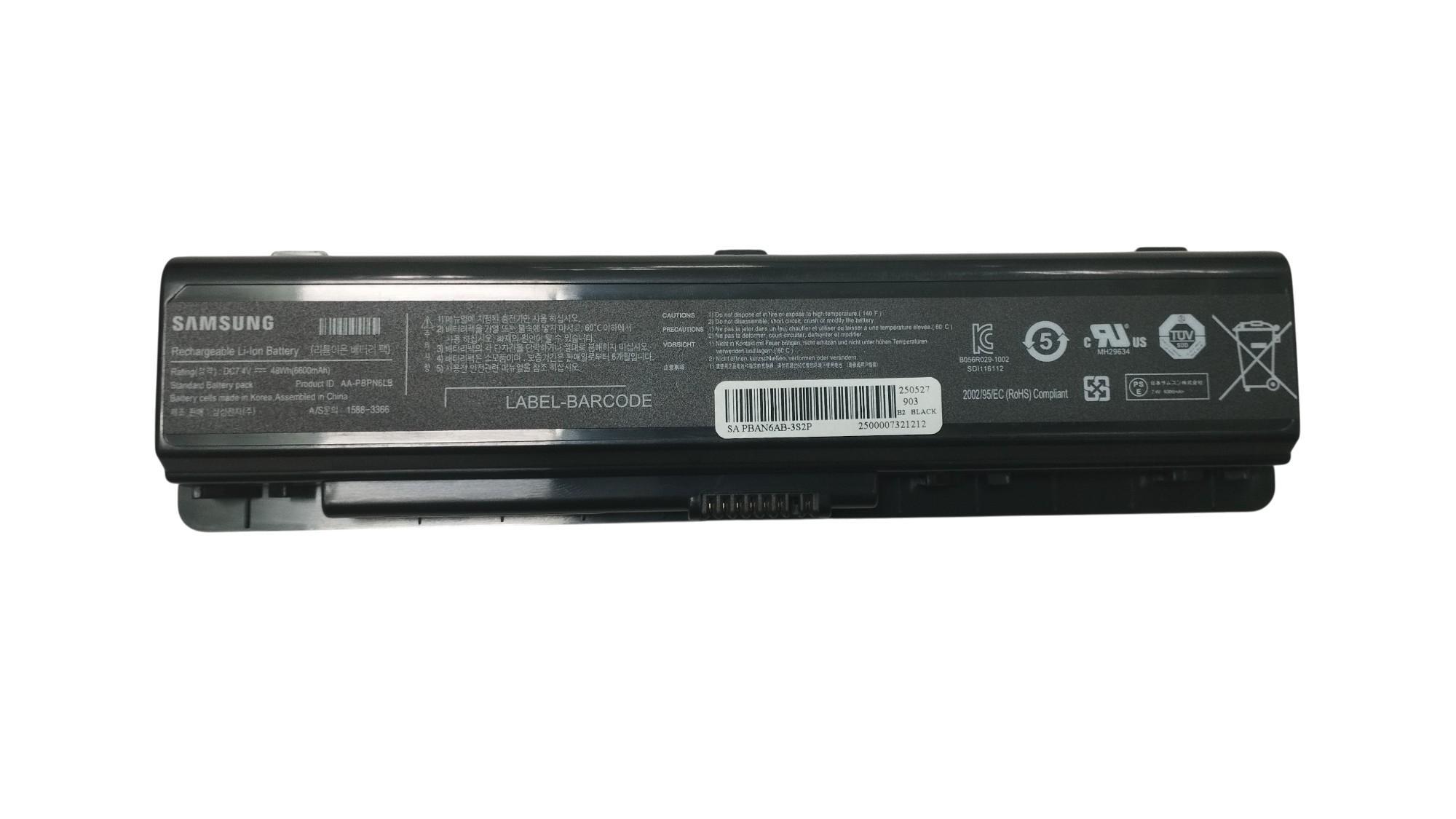 Аккумулятор для ноутбука Samsung AA-PBAN6AB Aegis 400B 7,4 V 6300 mAh (080844)