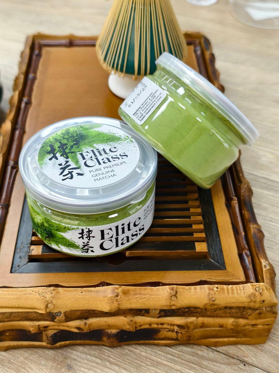 Чай зелений Elite Class Матча японський в банці 50 г (OS-MATCHA-M3) - фото 3 Чай зелений Elite Class Матча японський в банці 50 г (OS-MATCHA-M3) - фото 3