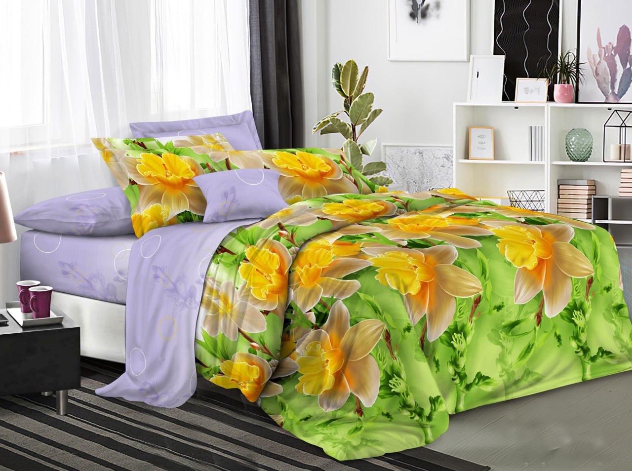 Комплект постельного белья Vital-Textile Бязь 3D Premium двуспальный 180х220 см (BP2-166)