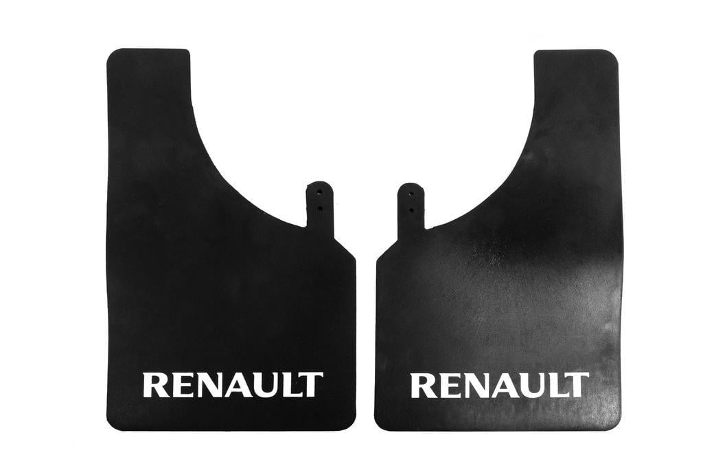 Брызговики Polytep для Renault резина Черный 280х440 мм 2 шт. (131486)