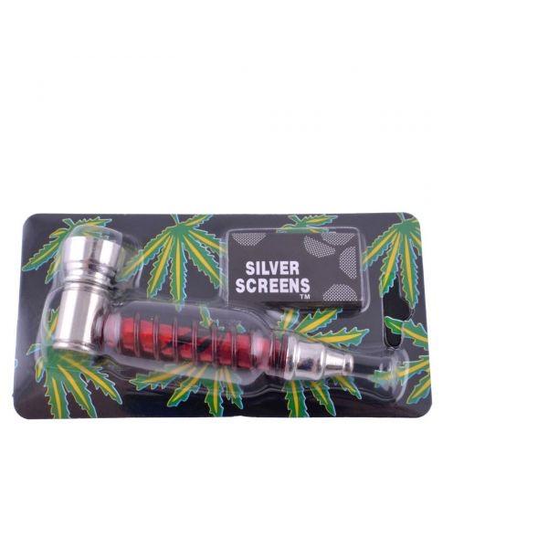 Трубка для курения Tape 8,5 см Red