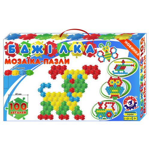 Мозаика-пазлы Пчелка 100 элементов (11163) Мозаика-пазлы Пчелка 100 элементов (11163)