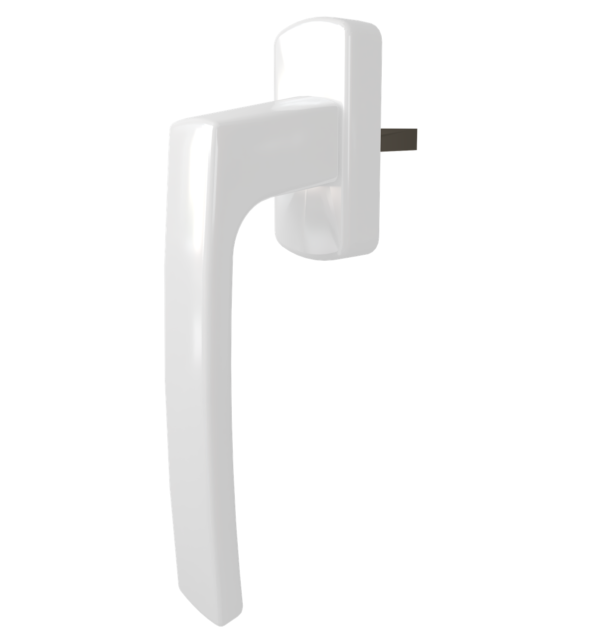 Ручка оконная ASTEX Afina WH 006 Белый (WH 006/37 RAL9016) Ручка оконная ASTEX Afina WH 006 Белый (WH 006/37 RAL9016)