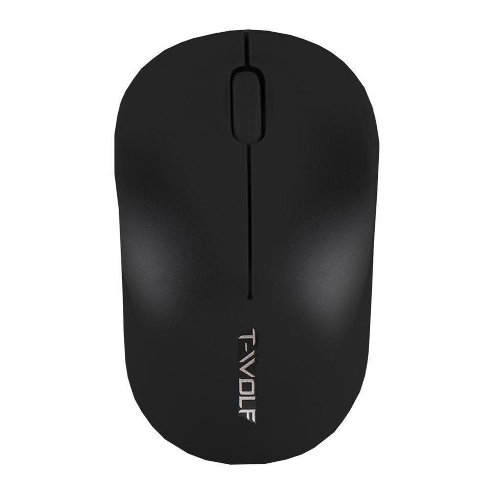 Компьютерная мышка беспроводная TWolf Q4 2.4G Черный (3001629101)
