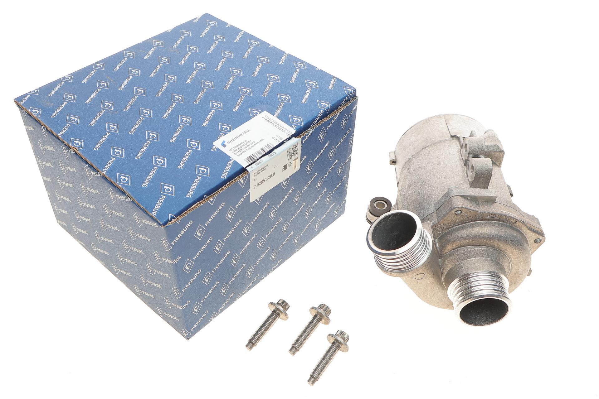 Водяная помпа PIERBURG BMW 3 E90/5 E60/7 E65-E67/X3 E83/X5 E70 04-N52/N53 с демпфером колебаний (7.02851.20.0)