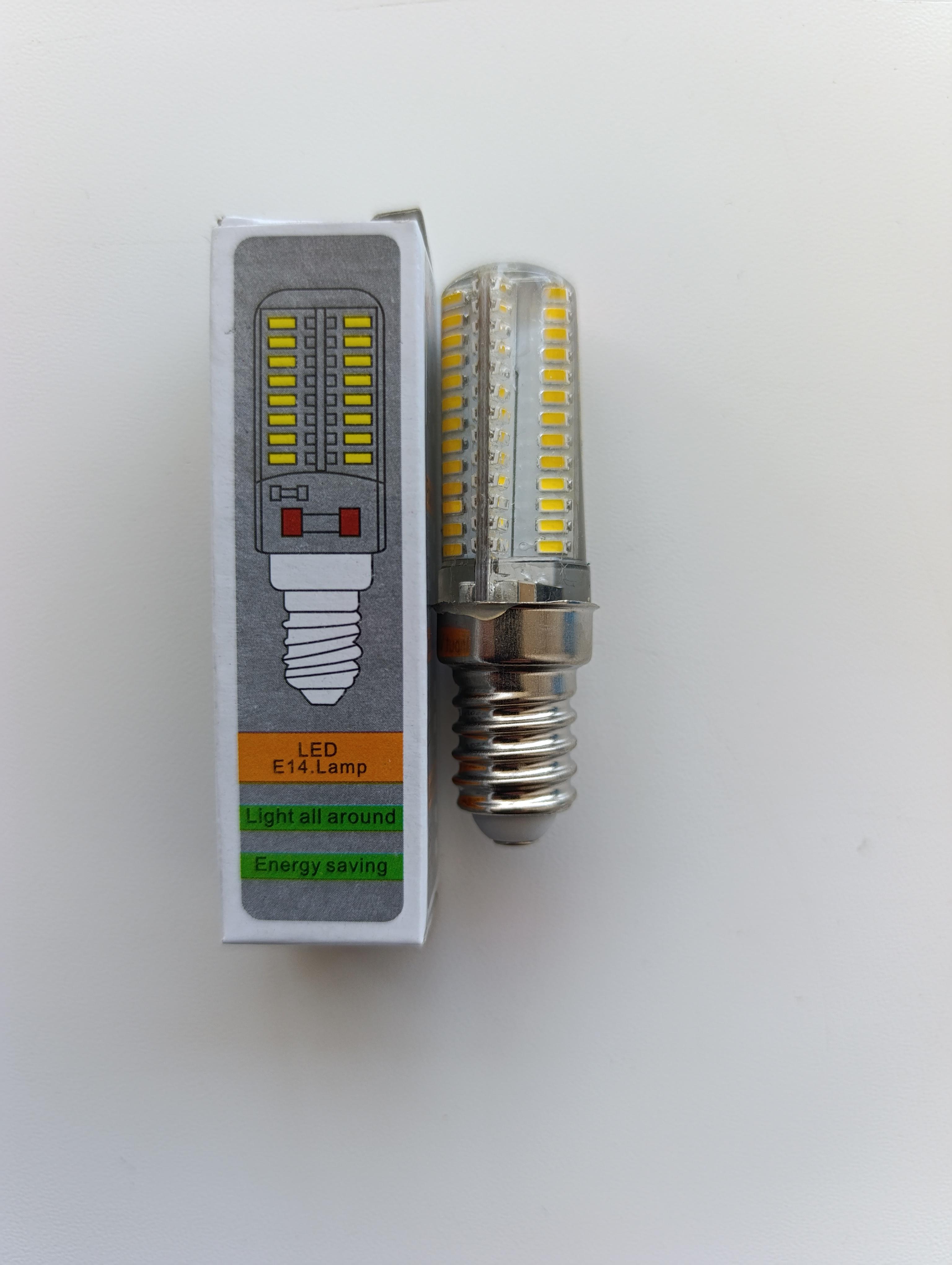 Светодиодная лампа 5 Вт E14 4000К белый свет (33409966)