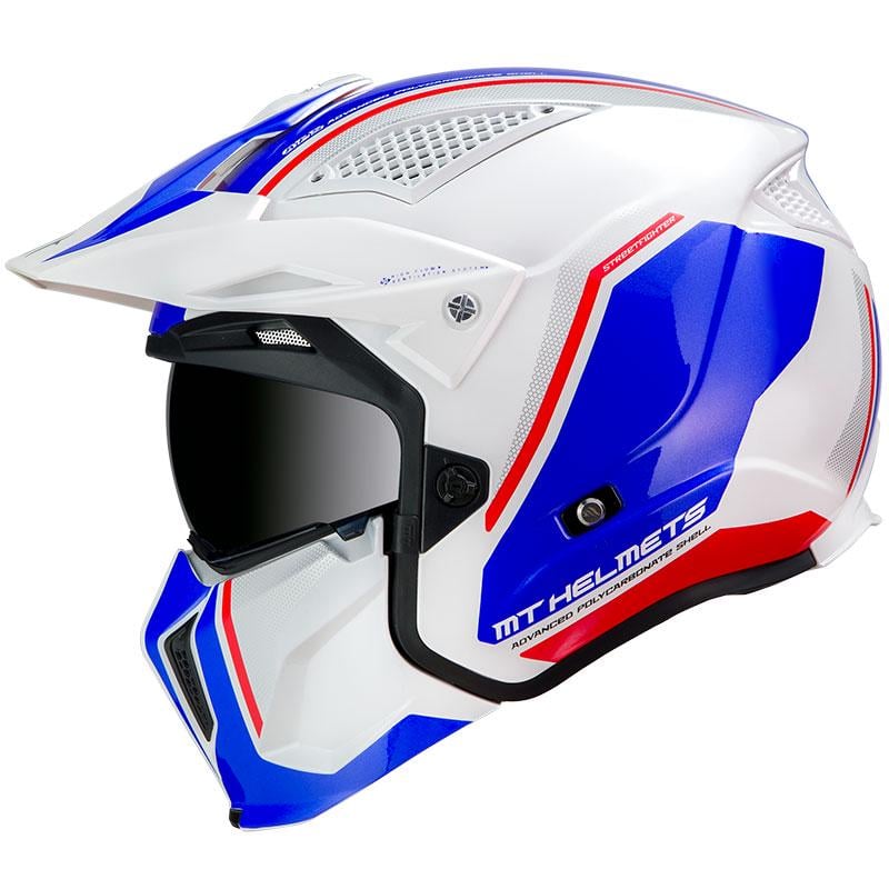 Мотошлем MT HELMETS STREETFIGHTER SV Twin L Gloss Pearl Blue (10791)