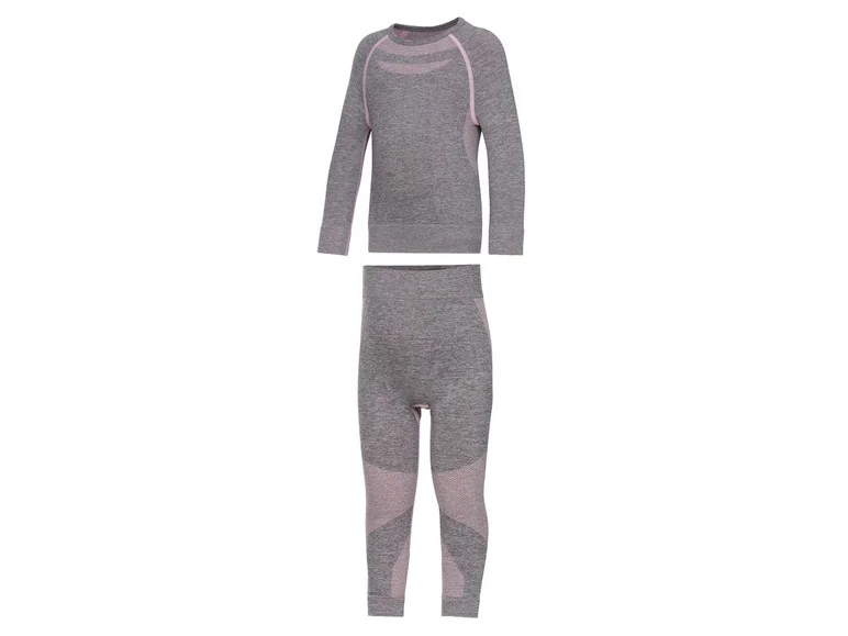 Термобелье бесшовное Lupilu для девочки 86-92 см Серый