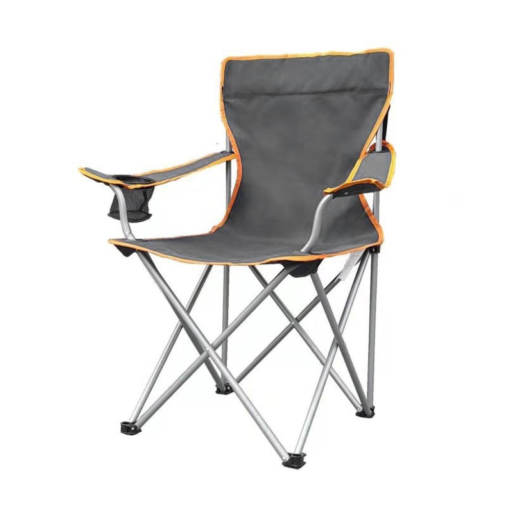 Кресло туристическое раскладное Lesko S5432 50x43x90 см Gray/Orange (1386854) Кресло туристическое раскладное Lesko S5432 50x43x90 см Gray/Orange (1386854)