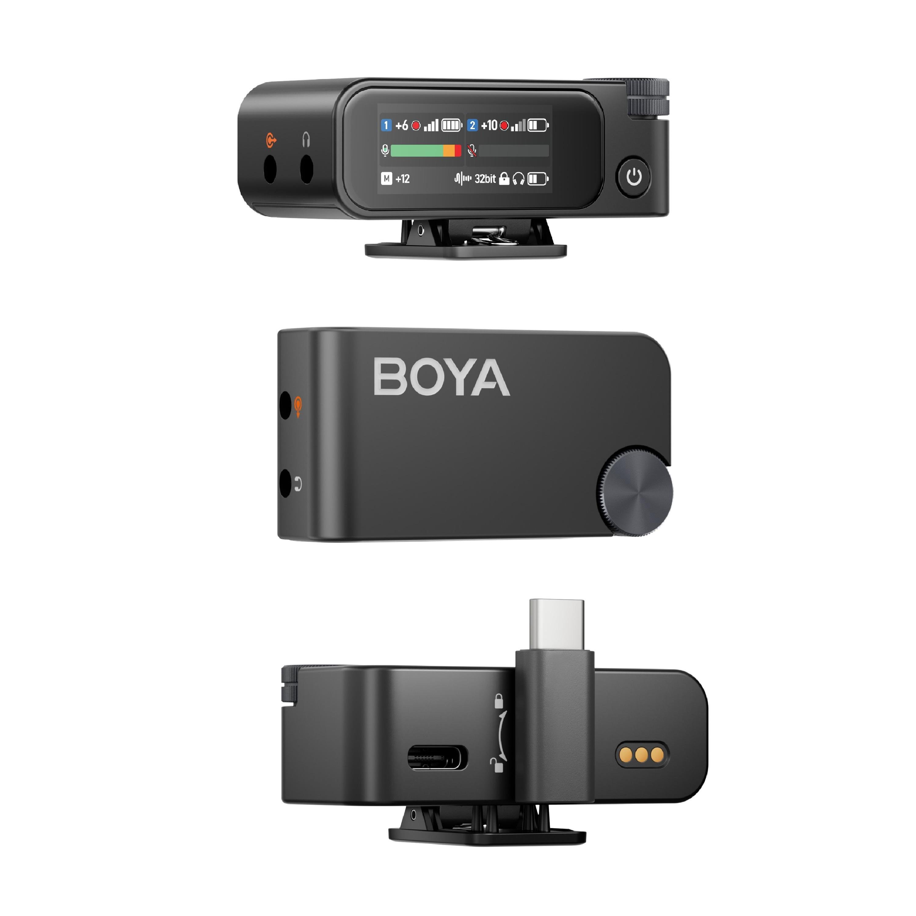 Микрофон петличный Boya BOYAMIC 2-03 2025 Type-C+3,5 мм TRS 1 шт. (50057) - фото 3 Микрофон петличный Boya BOYAMIC 2-03 2025 Type-C+3,5 мм TRS 1 шт. (50057) - фото 3