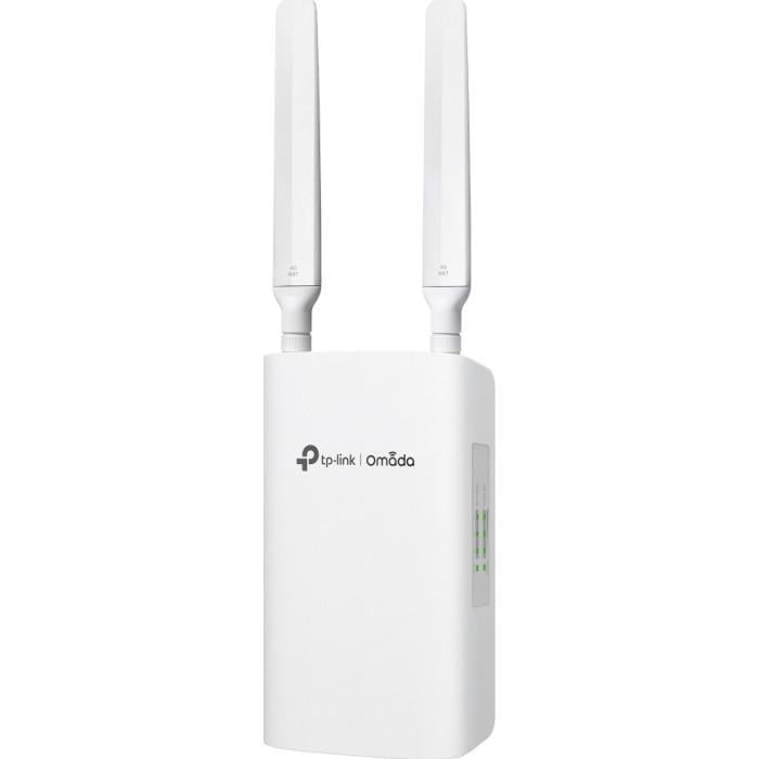 Шлюз VPN TP-Link Omada ER703WP-4G-Outdoor Wi-Fi 6 AX3000 2,4/5 ГГц 3xGbE Nano SIM 2 антенны IP55 White (36944114)