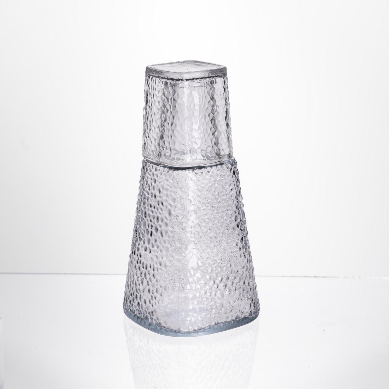 Кувшин 1 л со стаканом 1 шт. по 200 мл Прозрачный (HP-19-PYF-3) - фото 3 Кувшин 1 л со стаканом 1 шт. по 200 мл Прозрачный (HP-19-PYF-3) - фото 3