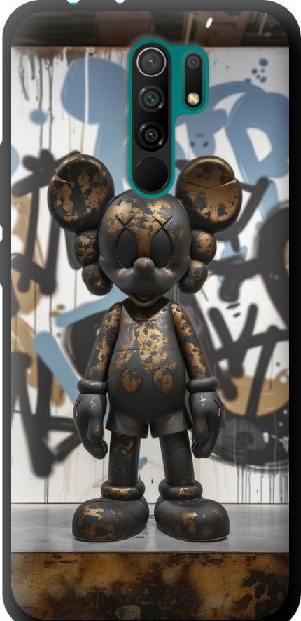 Чехол на Xiaomi Redmi 9 Bronze kaws v2 (6098b-2019-42517) Чехол на Xiaomi Redmi 9 Bronze kaws v2 (6098b-2019-42517)