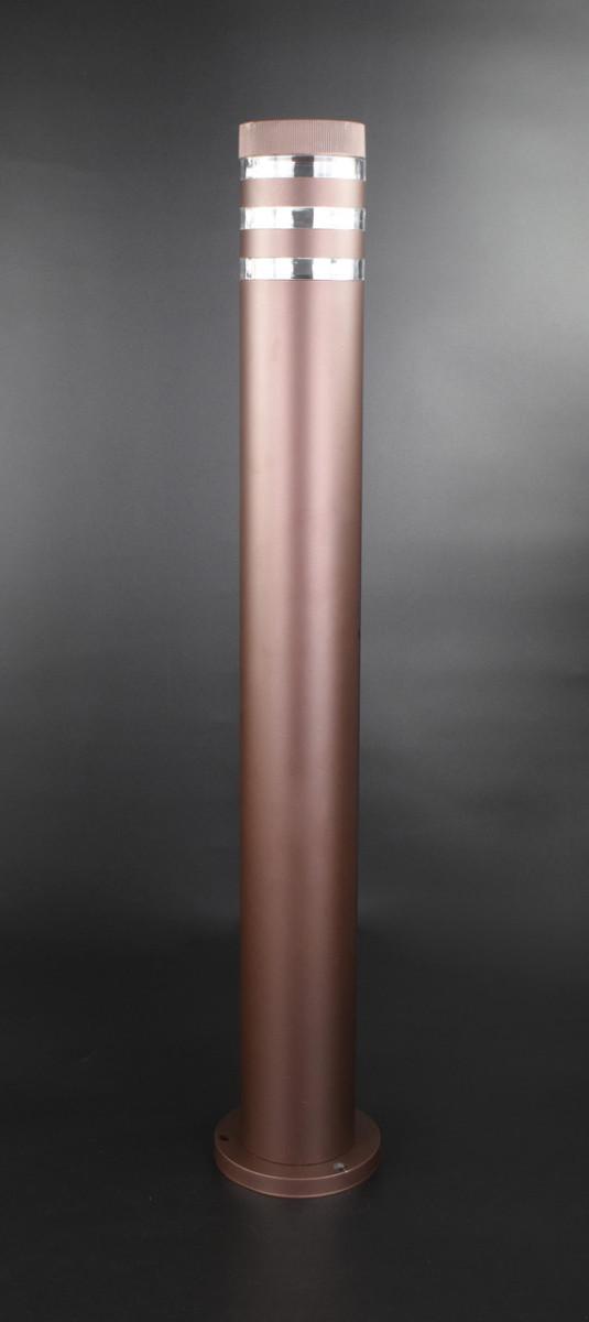 Фонарь уличный Sunnysky 8024/80-bk 79х13х13 см Коричневый (2-6-4246228) - фото 2