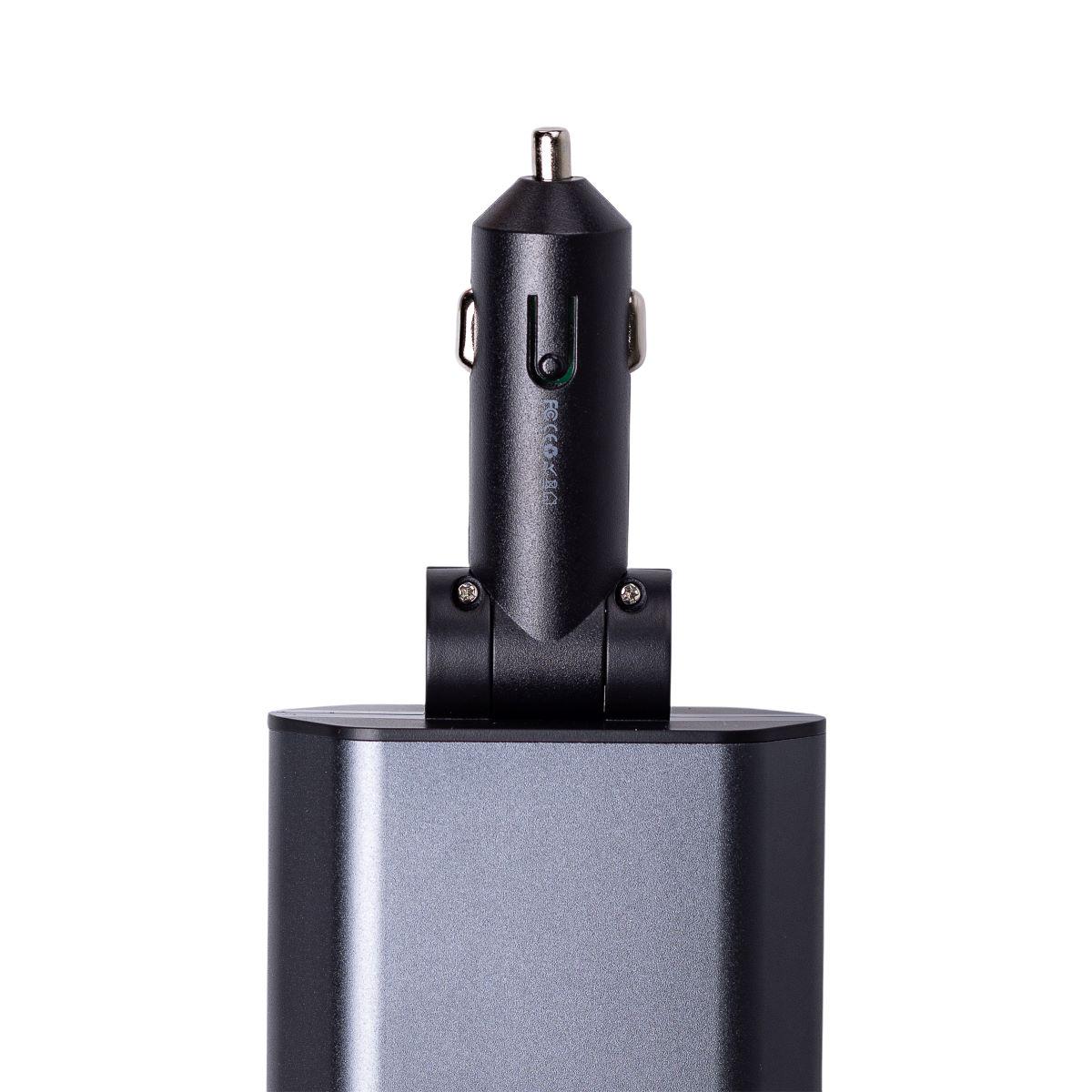 Зарядний пристрій Starry Sky з висувними кабелями і портами USB-A/USB-C (6831) - фото 10