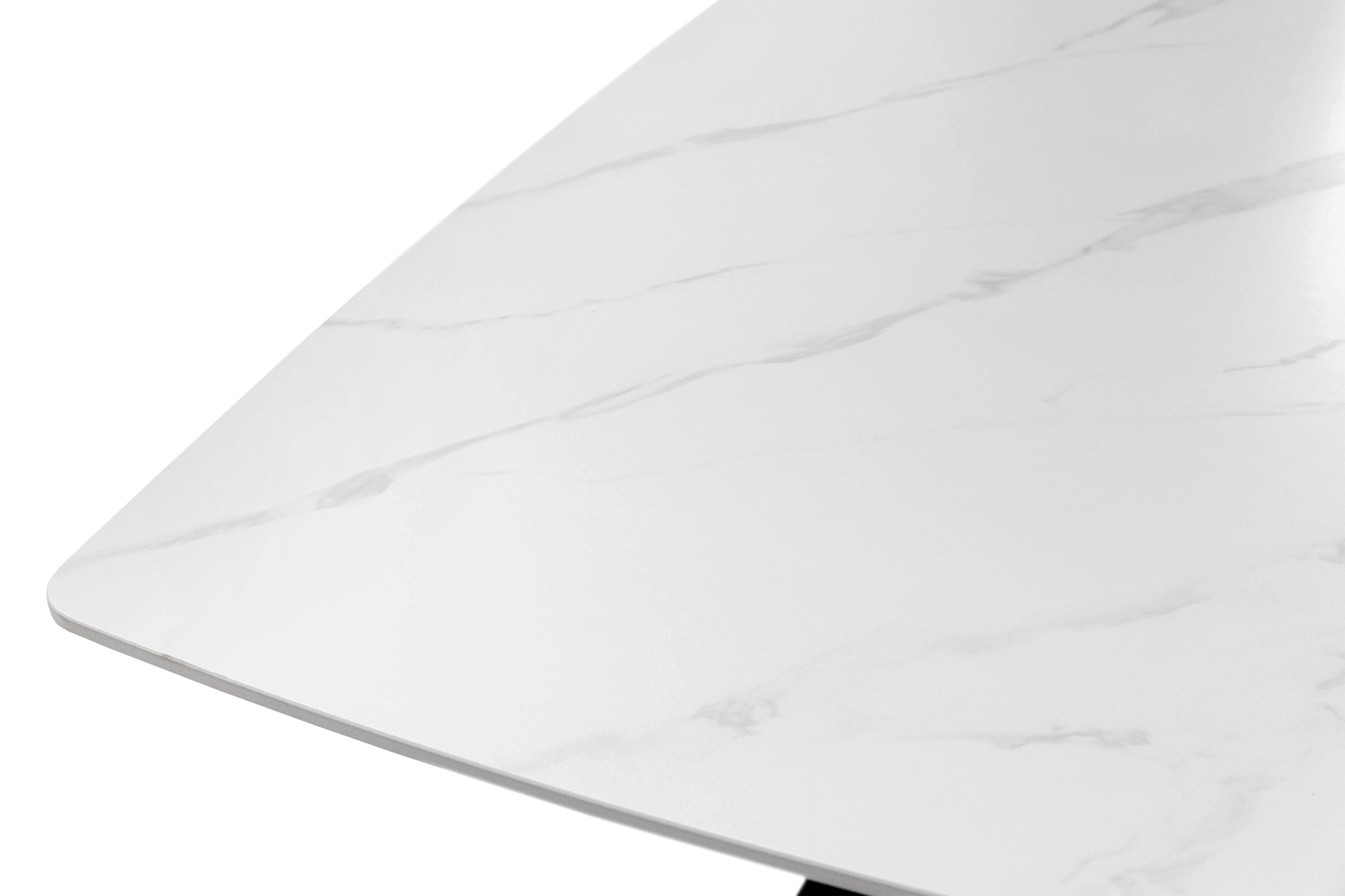 Обідній стіл Грейс Бінго 1400х800х750 мм Кераміка/Білий мармур (GAА0057204) - фото 8 Обідній стіл Грейс Бінго 1400х800х750 мм Кераміка/Білий мармур (GAА0057204) - фото 8